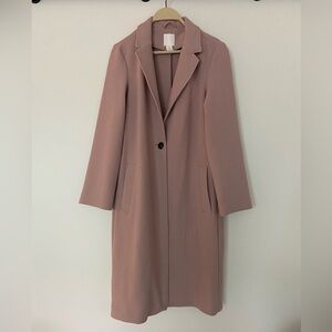 Soft Pink Single Breasted coat 💕​​​​